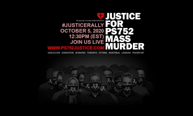 Rally - Justice for PS752 Mass Murder